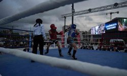Samsun'da muay thai heyecanı