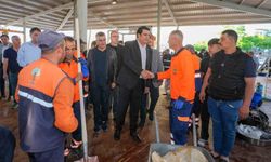 Şehitkamil'de bayram boyunca hummalı temizlik mesaisi
