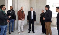 Selçuklu Mahallesi'nin çok amaçlı sosyal tesisi hızla yükseliyor