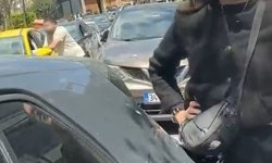 Şişli'de park yeri kavgası trafiği felç etti