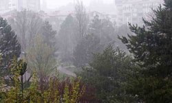 Sivas'ta gök gürültüsü ve kuvvetli yağış etkili oldu