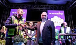 Talas Çiçek Şenliği'nde Grup Şantiye'den unutulmaz gece