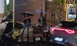 Tekirdağ'da gece saatlerinde sağanak yağış etkili oldu