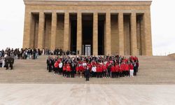TMOK Başkanı Veli Ozan Çakır'dan, Anıtkabir ziyareti