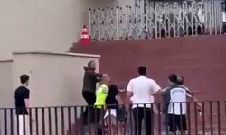 Torreira'ya saldırının ardından yaşanan kargaşa kamerada