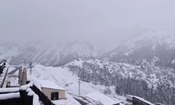 Tunceli'ye bahar ortasında kar sürprizi