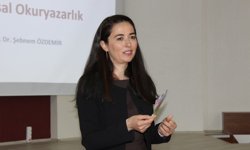 Üniversite öğrencilerine finansal okur yazarlık anlatıldı