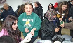 Üniversiteli sağlık öğrencilerinden köyde sağlık taraması