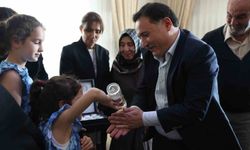 Vali Çiçek, şehit aileleriyle bayramlaştı