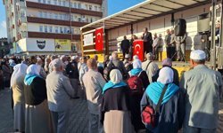 Vezirköprü'de hac kafilesi uğurlama programı