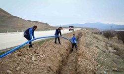 Yazıhan Boyaca ve Cendere'ye 2 bin 700 metre içme suyu hattı