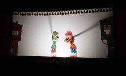 Yıldırımlı çocuklar Hacivat Ve Karagözle buluştu