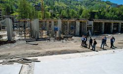 Rize Özel İdaresi Atölye Binası Yükseliyor