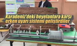 Öğrenciler heyelanlara karşı erken uyarı sistemi geliştirdiler