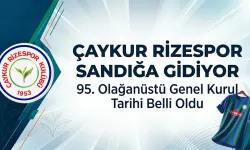 Çaykur Rizespor'da Olağanüstü Genel Kurul tarihi belli oldu