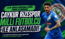 Çaykur Rizespor Samet Akaydın ile anlaşma sağlayamadı