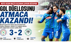 Çaykur Rizespor sahasında Konyaspor’u 3-2 mağlup etti.