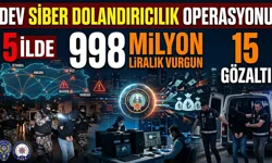 Rize dahil 5 ilde dev siber dolandırıcılık operasyonu