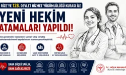 Rize’ye DHY ile  Hekim Atamaları Yapıldı