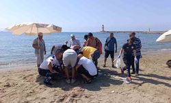 Alanya'da denizde boğulma tehlikesi geçiren yaşlı adam hastaneye kaldırıldı