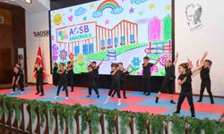 AOSB Anaokulu'nda ilk mezuniyet heyecanı