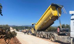 Aydın'da yol çalışmaları sürüyor