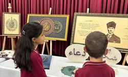 Aydıntepe'de öğrencilerin sanat ve deney çalışmaları sergilendi