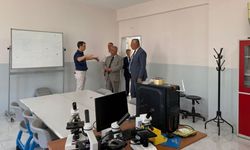 Balıkesir Milli Eğitim Müdürü Kal, Burhaniye'de okulları ziyaret etti