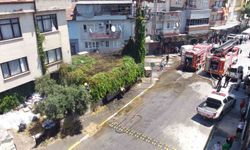 Balıkesir'de çardak yangını korkuttu