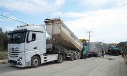 Balıkesir'in dört bir yanında yollara Büyükşehir dokunuşu
