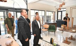 Başkan Büyükkılıç, MÜLHEM Kayseri Mutfağı'nda incelemelerde bulundu