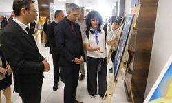 Bayburt BİLSEM öğrencilerinden yıl sonu sergisi