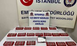 Bayrampaşa'da bir araçta 20 kilogram kokain bulundu