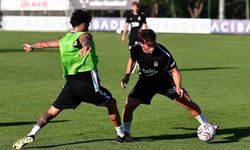Beşiktaş, günü çift antrenmanla tamamladı