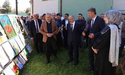 Beyşehir ve Hüyük'te el emeği eserler görücüye çıktı