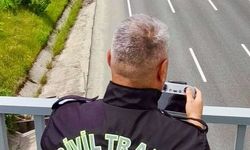 Bilecik'te drone destekli trafik denetimi