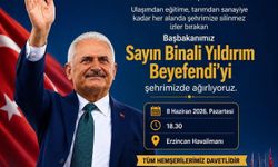 Binali Yıldırım Erzincan'a geliyor