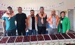 Binlerce insan Kiraz Festivali için Börez'e akın etti