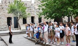 Bodrum'da kültürel mirasla iç içe bir eğitim yılı