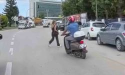 Bolu'da kazadan kıl payı kurtuldular: O anlar kamerada