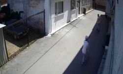 Bursa'da kurşunların havada uçuştuğu çatışma kamerada