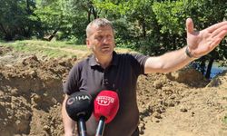 Çevreyi kirleten piknikçilere kızan muhtar yeniden hendek kazdırdı