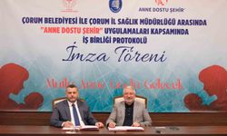 Çorum'da 'Anne Dostu Şehir' için güç birliği