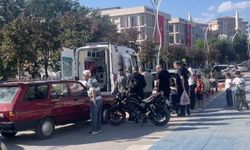 Çorum'da otomobil ile motosiklet çarpıştı: 1 yaralı