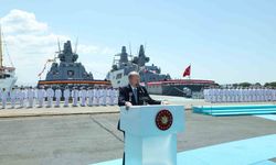 Cumhurbaşkanı Erdoğan: 'Askeri gemi inşa sanayimiz, 103 yıllık cumhuriyet tarihimizin en yoğun ve en verimli günlerini yaşıyor'