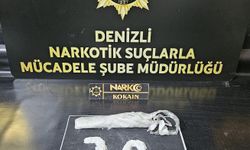 Denizli'ye 101 gram kokain getiren 4 şüpheliden 2'si tutuklandı