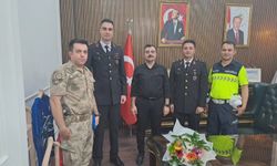 Dicle Kaymakamı Mustafa Atış, jandarmanın 187. kuruluş yıl dönümünü kutladı