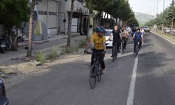 Dicle'de pedallar sağlıklı yaşam için çevrildi