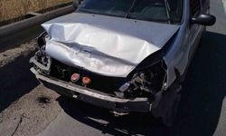 Direksiyon başında baygınlık geçiren sürücü refüje çarptı: 1 yaralı