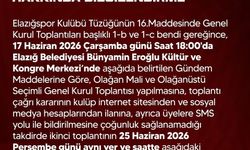 Elazığspor'da genel kurul tarihi netleşti